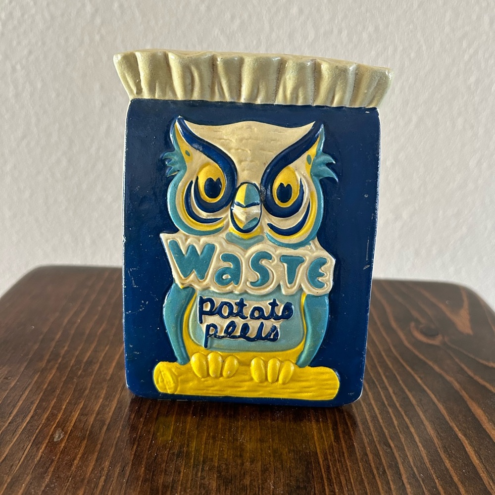Vintage Owl Coin Holder